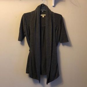Short sleeve cardigan